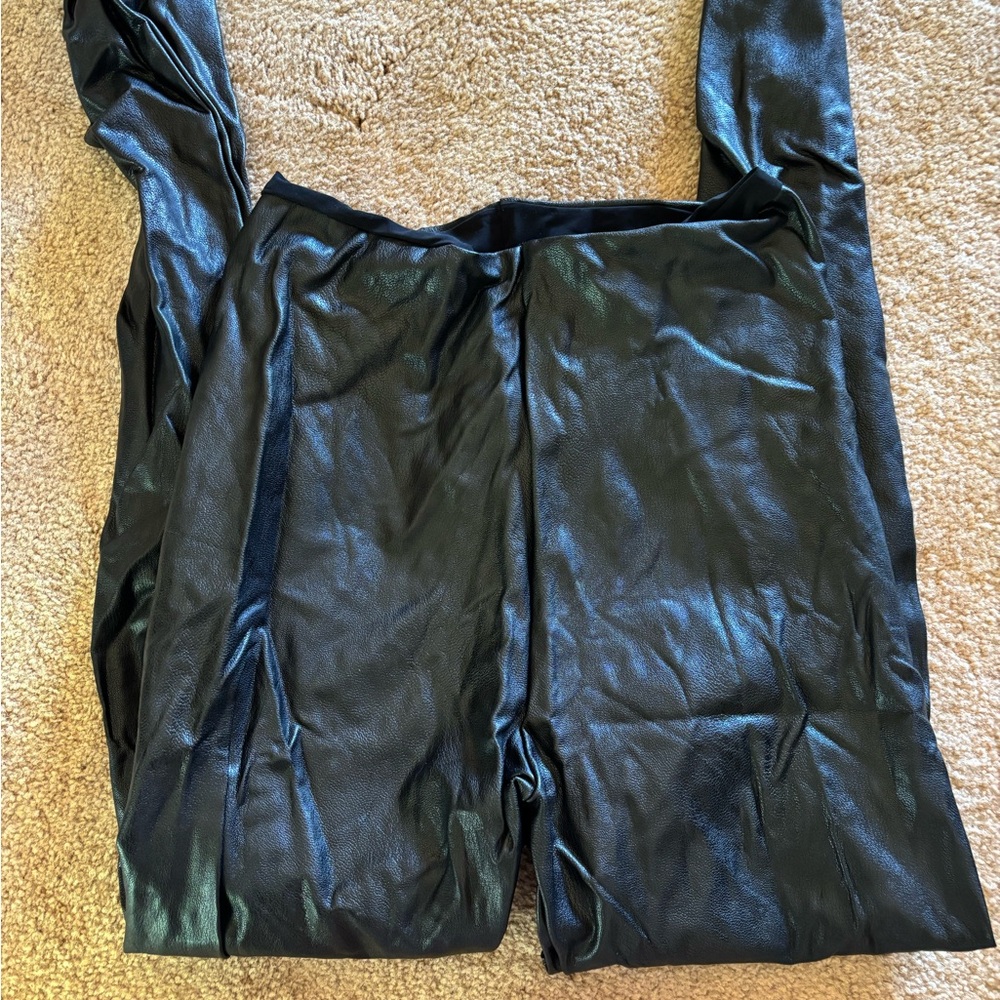 Commando Black Shiny Control Leggings